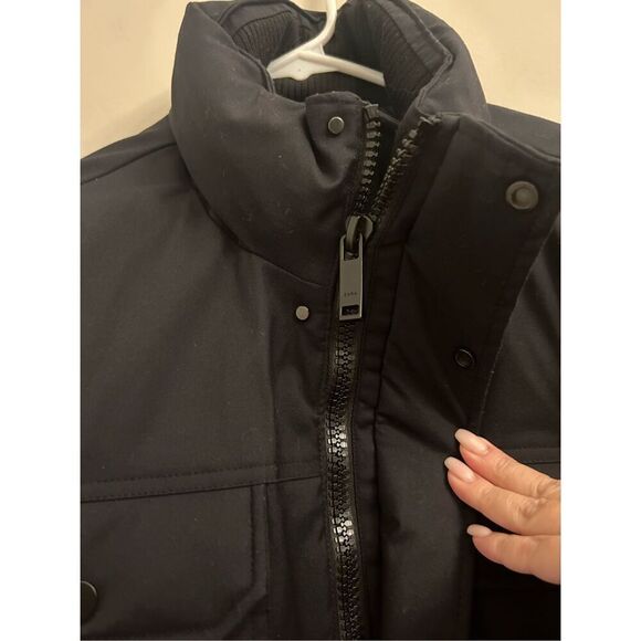 NWOT Zara water repellent Thermore utility puffer jacket black size S - Picture 4 of 11